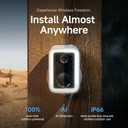 VSTARCAM 2K Security Cameras Wireless Outdoor, Free Cloud & SD Storage, Magnetic Easy Mount No Drilling, WiFi 6 2.4/5G Dual Band, Motion Alerts, 6-Month Battery, Color Night Vision, IP66, 2-Way Talk