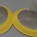 Nenesupply 19mm Oval Flanges Compatible with Medela Breast Pump Parts Replace 19mm Medela Flange Accessories. Work with Pump in Style Parts Symphony Parts Swing Maxi Harmony and Personalfit Flex