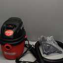 Shop-Vac 1.5 Gallon 2.0 Peak Wet Dry Vacuum, Portable Compact Shop Vacuum with Collapsible Handle Wall Bracket & Attachments, 2030100