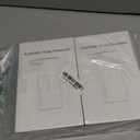 2 Pack Automatic Soap Dispenser: 14oz Plastic - Foaming Touchless 4 Level Adjustable Wall Mount Foam Black Rechargeable Electric Auto Smart Soap Dispenser Set - Bathroom Kitchen Hand Dish Lotion