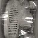 LEMOISTAR 10 Inch Wall Mounted Fan with Remote Control, 90 Oscillating, 4 Speeds, 4 Timer, Adjustable Tilt, 70 Inch Cord, Quiet, for Bedroom Garage RV Office Home Patio-White