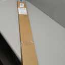 BlastHome® Non-Adjustable Luxury Curtain Rods for Windows, 1 ¼” Rod Set, 4 1/2 foot Fixed Length, Tuxedo Black