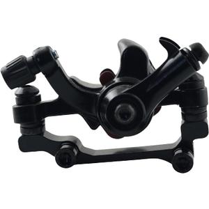 TAODAN Mechanical Disc Brake Caliper Control Unit Front/Rear Wheel Aluminum Alloy Bicycle Disc Brake Includes 2 Screws Diameter 160mm for Electric Scooters