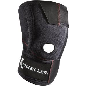 MUELLER Sports Medicine Wraparound Knee Stabilizer (One Size Fits Most, Black)