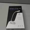 Clip-On LED Reading Light  Rechargeable & Flexible Neck Book Lamp with Adjustable Brightness  Perfect for Bedtime Reading & Travel