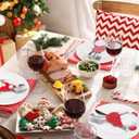 3 x 3 Pcs Christmas Table Decorations Gnomes Silverware Holders, Holiday Party Essentials, Table Decoration for Restaurant Hotel Home Festival Celebration, Cute Xmas Decor Supplies