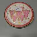 40Pcs 9 Inch Christmas Plates Merry Christmas Disposable Paper Plates Gold Foil Pink Xmas Tree Party Plates for Holiday Party Dinner Tableware Supplies Decor