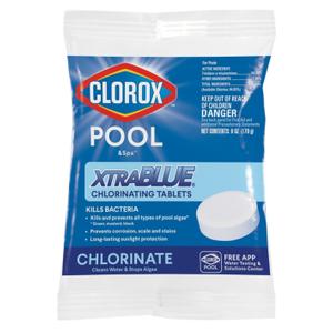 Clorox POOL & Spa XtraBlue Chlorine Tablets - 24201CLX 8 Pack