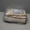 Adiva Rugs Outdoor Indoor Area Rug, Weather Resistant, Easy to Clean, Stain Resistant Floor Mat for Dining Room, Backyard, Deck, Patio (Wooden, 5' x 7')