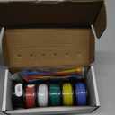 Fermerry 22 AWG Stranded Wire Spool 10ft Each 6 Colors Flexible 22 Gauge Silicone Hook up Wire Kit Electrical Tinned Copper Wire