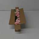 ATFL 12 Pcs Light Pink Roses Artificial Flowers, Faux Baby Pink Flowers Bulk,Floral Diameter 4'',Artificial Fake Silk Plastic Roses Flowers with Stems for Wedding,Flores Artificiales para Decoracion