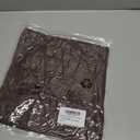 Cicy Bell Womens Summer Short Sleeve Tops Casual Crew Neck T-Shirts Loose Fit Twist Front Basic Tees Coffee (Brown, L)