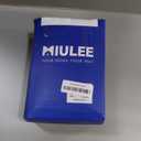 MIULEE Pack of 4 Couch Throw Pillow Covers 18x18 Inch Smoke Blue Soft Decorative Chenille Pillow Covers Farmhouse Accent Cushion Covers for Boho Spring Home Decor Sofa Bedroom Living Room