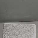 XmasExp Christmas Tree Collar, 24 inch Sequin Tree Skirt Stand Base Cover for Home Decor, Medium Size 4 Piece, White (Small)