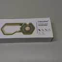 6-Stage Knife Sharpener - Premium Kitchen Knife Sharpeners - Adjustable Handheld Manual Knife Sharpeners for Kitchen Knives, Scissor and Chef Knife.Easy for beginners to use (GREEN)