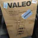 Valeo 3 Step Ladder with Handrails,500 Lbs Capacity,Folding Step Stool Ladder with Attachable Tool Bag,Lightweight & Storage Step Ladder 3 Step Folding,Multi-use for Home,Kitchen,Office,Black
