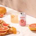 Spindrift Sparkling Water, Grapefruit Flavored, Made with Real Squeezed Fruit, (Only 15 Calories per Can), 12 Fl Oz (Pack of 24)