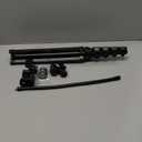 Phone Tripod, 85" Tripod for Cell Phone iPhone with Gooseneck, Aluminum Tripods Stand for Video Recording Photo Vlog, Travel Cellphone Tripod with Remote Compatible with iPhone Android (Black)