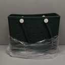Military Green Rubber Tote Bag