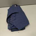 Mens Linen Suit 2 Piece Short Suits for Men Casual Summer Beach Groom Wedding Suit Linen Vest Shorts Set (4X-Large, Navy Blue)