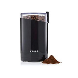 KRUPS 1500813248 203 Electric Spice and Coffee Grinder with Stainless Steel Blades AND KM202850 Simply Brew Compact Filter Drip Coffee Maker