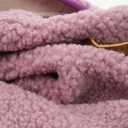 Fitwarm Sherpa Dog Sweater, Thermal Dog Clothes for Small Dogs Girl, Pet Winter Coat, Cat Outfit, Purple, XXL