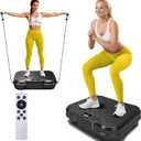 NXSCI Vibration Plate Exercise Machine,Vibrating Platform for Lymphatic Drainage with 250 Speeds,500 lbs Weight Capacity,Vibrated Plates for Weight Loss,Full Body Workout Equipment for Fitness at Home, Bluetooth