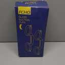 Glass Suction Cups Heavy Duty Aluminum Vacuum Plate Handle Floor Holder Hooks to Lift Large Glass/Tile Suction Cup Lifter/Moving Glasses/Pad for Lifting/Dent Puller (2 Pack) (Yellow)