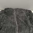 Vipwest Womens Fleece Jacket Fall Winter Full Zip Sherpa Coat with Hood S-5XL (XL, Vertical Striped Black Grey)