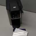 Hot & Iced Coffee Maker with Bold Setting, Single Serve Coffee Maker for K Cup and Grounds, 6-14 Oz Brew Sizes, 50 Oz Removable Water Tank, One Cup Coffee Machine with Reusable Filter, Black