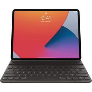 Apple Smart Keyboard Folio: iPad Keyboard case for iPad Pro 12.9inch (3rd, 4th, 5th, 6th Generation), Two Viewing Angles, Front and Back Protection, US English - Black (Swiss)