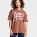 Grayson Threads Women's Women Celebrating Women Short Sleeve Oversized Tee, XL