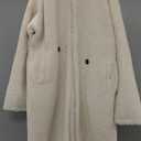 PRETTYGARDEN Women's Fashion Winter Coats Sherpa Fleece Faux Fur Shearling Oversized Trendy Jackets Warm Outerwear Clothing (Medium, Style Two White)