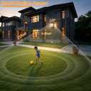 2 Pack Motion Sensor LED Outdoor Lights, 15" Dusk to Dawn Exterior Lighting Fixtures with Attractive Glass, Large Modern Black Outside Sconces Lights Porch for House, Front Door, Garage