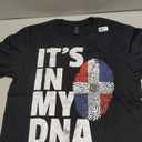 It's in My DNA Dominican Republic Flag Official Pride Gift T-Shirt, Small