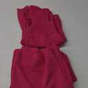 ANRABESS Women 2 Piece Outfits 2025 Fall Fashion Airport Wide Leg Pants Lounge Set Leisure Travel Vacation Clothes Sweatsuits (Large, Hot Pink)