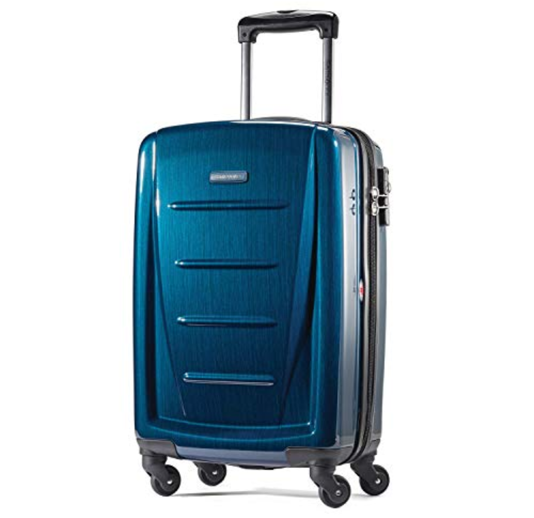 Samsonite Winfield 2 Hardside Luggage with Spinner Wheels, Carry-On 20-Inch, Deep Blue