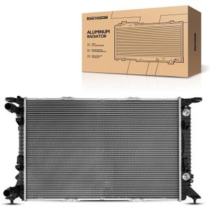 Torchbeam Vehicle Radiator Replacement For 2011-2017 Q5 2.0T, 2010-2016 A4 Quattro, 2011-2017 A5 Quattro, 2015-2018 Q3 Quattro, A4, Q3, 2013-2015 A6 Quattro 2.0T, Transmission Oil Cooler Included