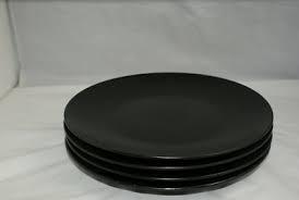 4 PCs Dark Green Plates 10.5 Inch
