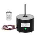 K55HXJPM-9251 Condenser Motor,CWCCW 1/6 HP 825 RPM 208/230V OEM Standard Condenser Fan Motor with Metal Capacitor