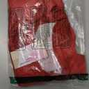 WDIRARA Women's Sleepwear Closed Eyes Print Tee and Shorts Pajama Set, Red, XXL