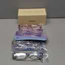 Gaoye 2.75 Reading Glasses for Women, 6 pack Fashion Readers for Women Spring Hinge Eye Glasses, Blue Light Reading Glasses (*C1 Mix Color)