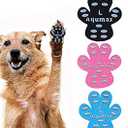 Aqumax Dog Anti Slip Paw Grips Traction Pads,Dog Feet Stickers with Stronger Self-Adhesive Paw Pad Provide Traction for Senior, Injured Dogs,12 Sets (48 pcs) L Multicolor