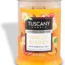 Tuscany Candle Apricot & Honey: Pomegranate & Patchouli Scented Fall Candle, 18 oz