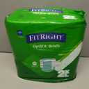 FitRight OptiFit Extra Adult Briefs, Incontinence Diapers with Tabs, Moderate Absorbency, 2XL, 60 to 70", 20 Count