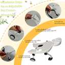 Adjustable Small-Scale Pet Chicken Wheelchair - Small Pet Poultry Mobility Aid Cart, Adjustable Size for Comfortable Use, Supports Injured/Disabled Poultry to Move Freely
