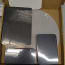 Buffet Risers Food Risers for Buffet Table Acrylic Risers Display Stands Tall Cake Stands Cylinder Stands for Party Pedestal Cake Stand Dessert Table Display Set Cupcake Stands Cupcake Display (Black)