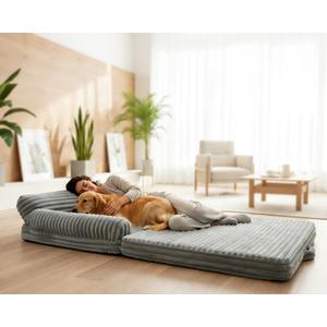 Foldable Human Dog Bed Large Dog Beds for Adult Orthopedic