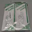 Tosnail 2 Pack 11.4" Wooden Hand Model, Artist Drawing Figure with Posable Fingers, Mannequin Left and Right Hands