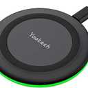 Yootech Wireless Charger,10W Max Wireless Charging Pad Compatible with iPhone 17/17 Pro/17 Pro Max/Air/16/15/14/13/SE 2022/12/11,Samsung Galaxy S25/S24/S23,for AirPods Pro 3(No AC Adapter)